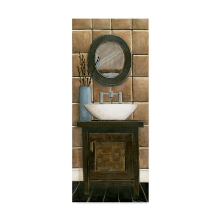 Megan Meagher 'Modern Bath Panel Iii' Canvas Art,8x19